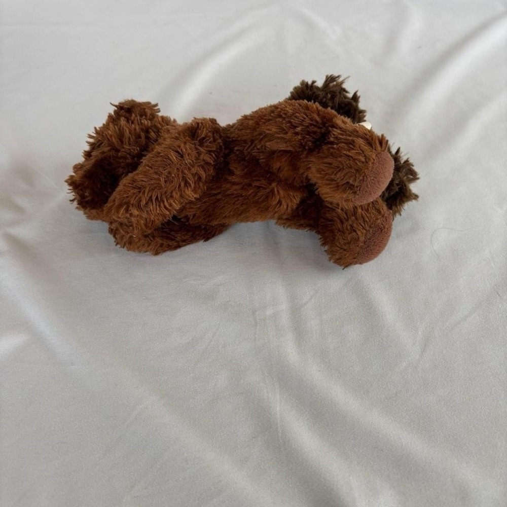 Wilcor Plush Brown Fluffy Squirrel Stuffed Animal Toy - Picture 3 of 5